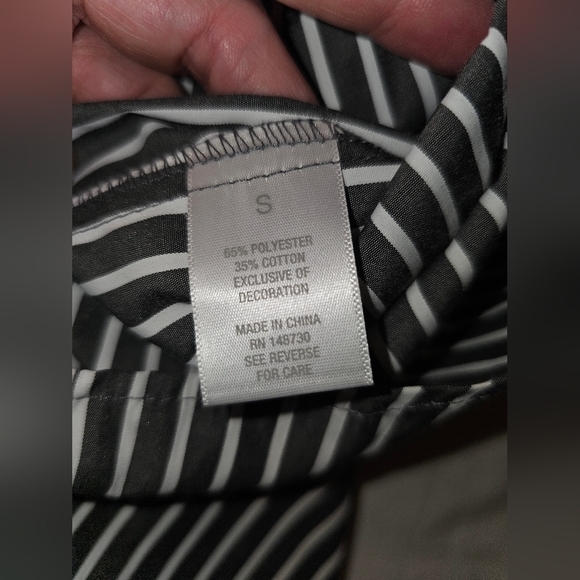 WESTPORT 1962 STRIPED BUTTON SHIRTDRESS SIZE S - Picture 6 of 7